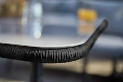 Habitat Malta 6 Seater Rattan Effect Patio Set - Black -Trend Furniture 9630347 R Z008C