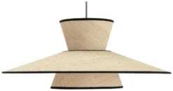 Habitat Otto 2 Tier Pendant Shade - Natural -Trend Furniture 9636561 R Z001C