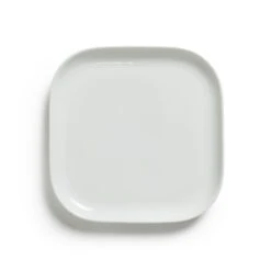 Habitat Riko Square 4 Piece Side Plate - White -Trend Furniture 9641439 R Z004A