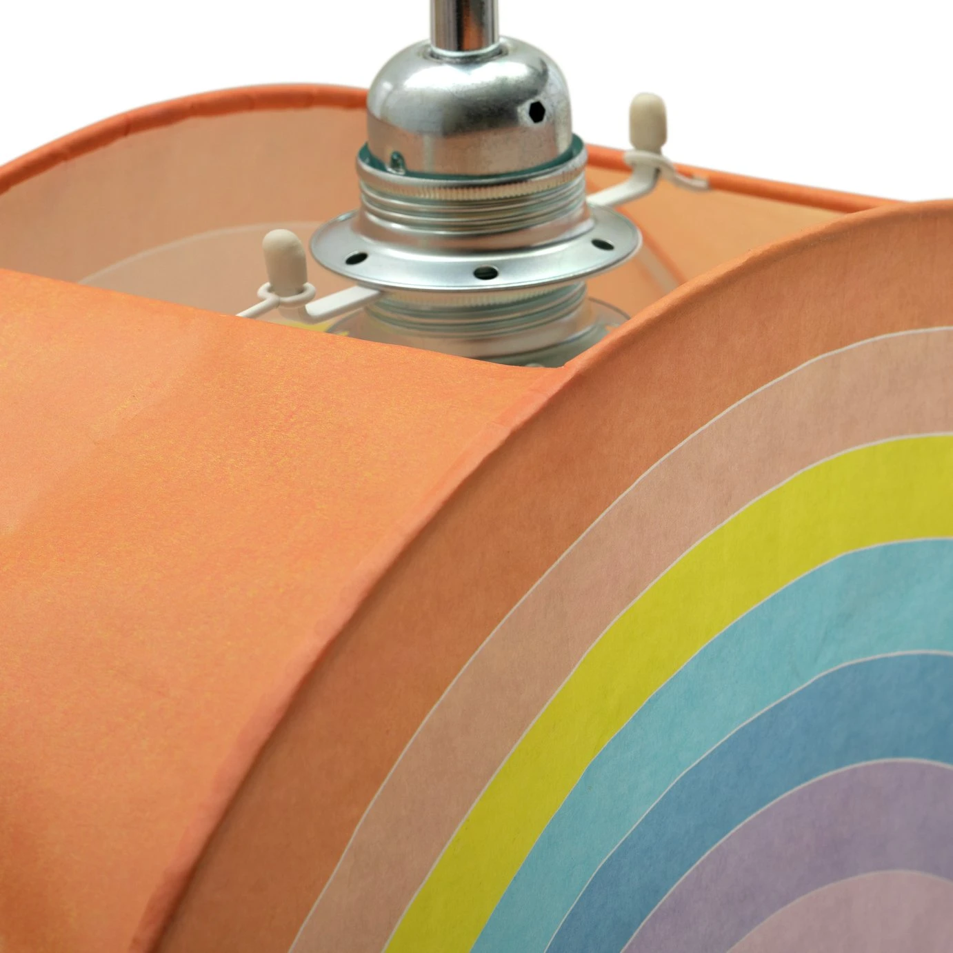Habitat Kids Rainbow Paper Shade - Multicoloured 6 Habitat Kids Rainbow Paper Shade - Multicoloured - Image 4
