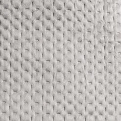 Habitat Pinsonic Velvet Plain Grey Bedding Set - Double -Trend Furniture 9649338 R B001